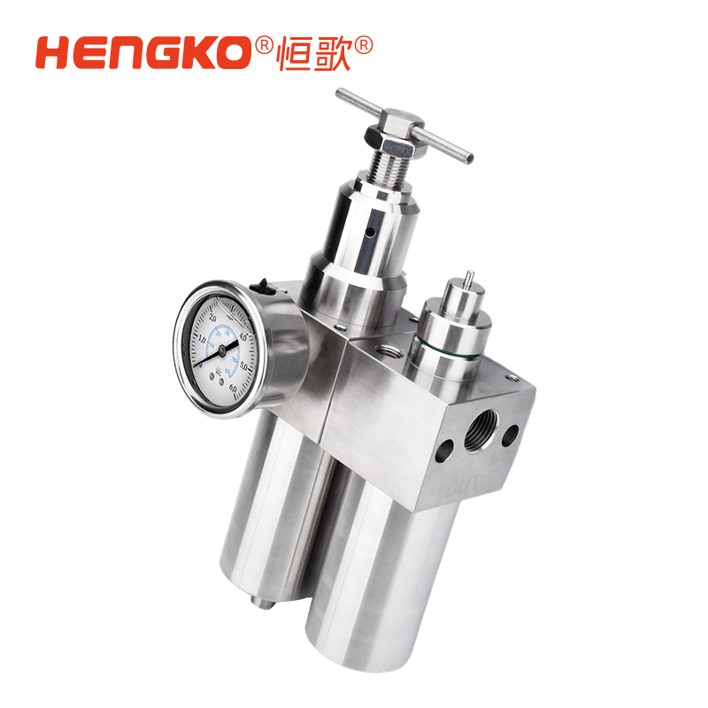 不銹鋼氣源處理器三聯(lián)件在超高純電子特氣系統(tǒng)的應(yīng)用！